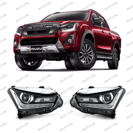 Fari LED Isuzu D-Max 2016-2020 - WildTT