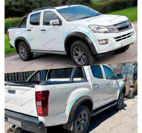 Kotflügelverbreiterungen OEM Isuzu D-Max DC 2012-2020 - WildTT