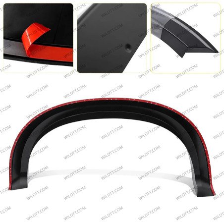 OEM Fender Flares Isuzu D-Max DC 2012-2020 - WildTT