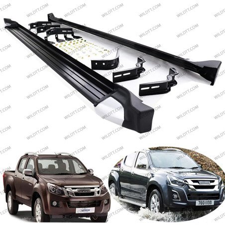 Marchepieds OEM Isuzu D-Max DC 2012-2020 - WildTT