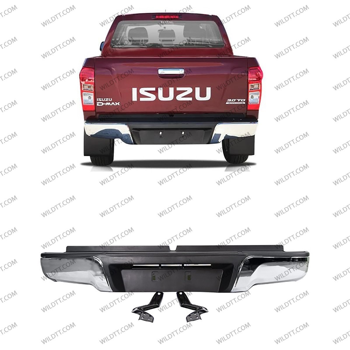 Paraurti Posteriore OEM Isuzu D-Max 2012-2020 - WildTT