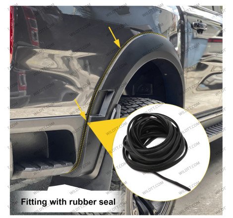 Kotflügelverbreiterungen Slim Ford Ranger Wildtrak DC 2023+ - WildTT