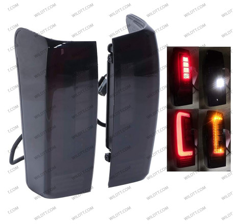 Smoked Led Tail Lights Isuzu D-Max 2012-2020 - WildTT