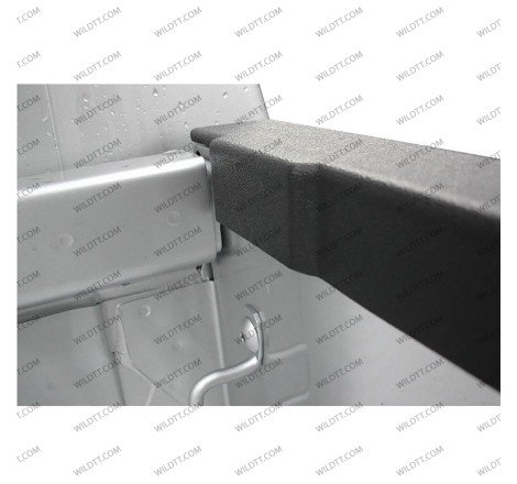 Bed Rails Caps Isuzu D-Max DC 2015-2020 - WildTT