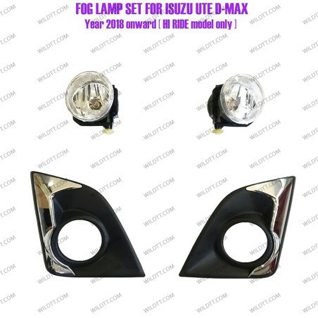 Luces antiniebla OEM Isuzu D-Max 2016-2020 - WildTT