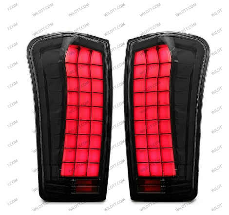 Pilotos Traseros Ahumados LED Tetris Style Isuzu D-Max 2012-2020 - WildTT