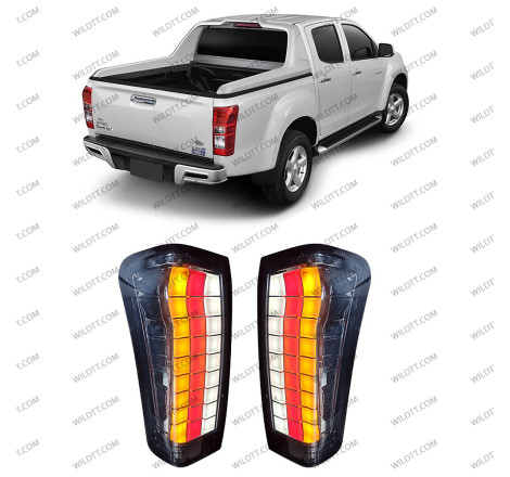 Marche Pieds Aluminium "Vision" Isuzu D-Max SC 2012-2020 - WildTT