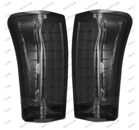 Smoked Led Tail Lights Tetris Style Isuzu D-Max 2012-2020 - WildTT