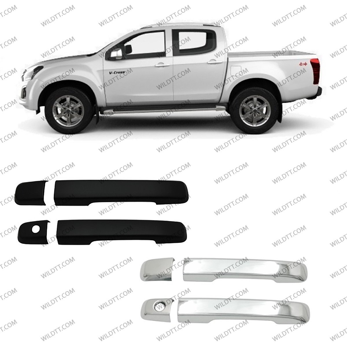 Cubremanetas Isuzu D-Max 2012-2020 - WildTT