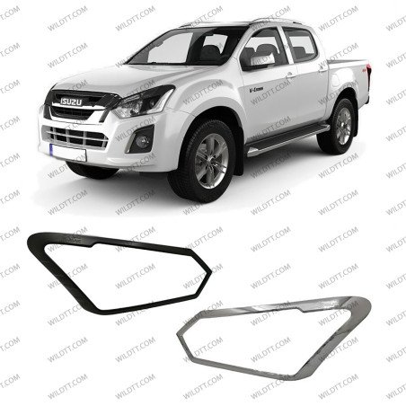 Aro Faróis Frente V1 Isuzu D-Max 2016-2020 - WildTT