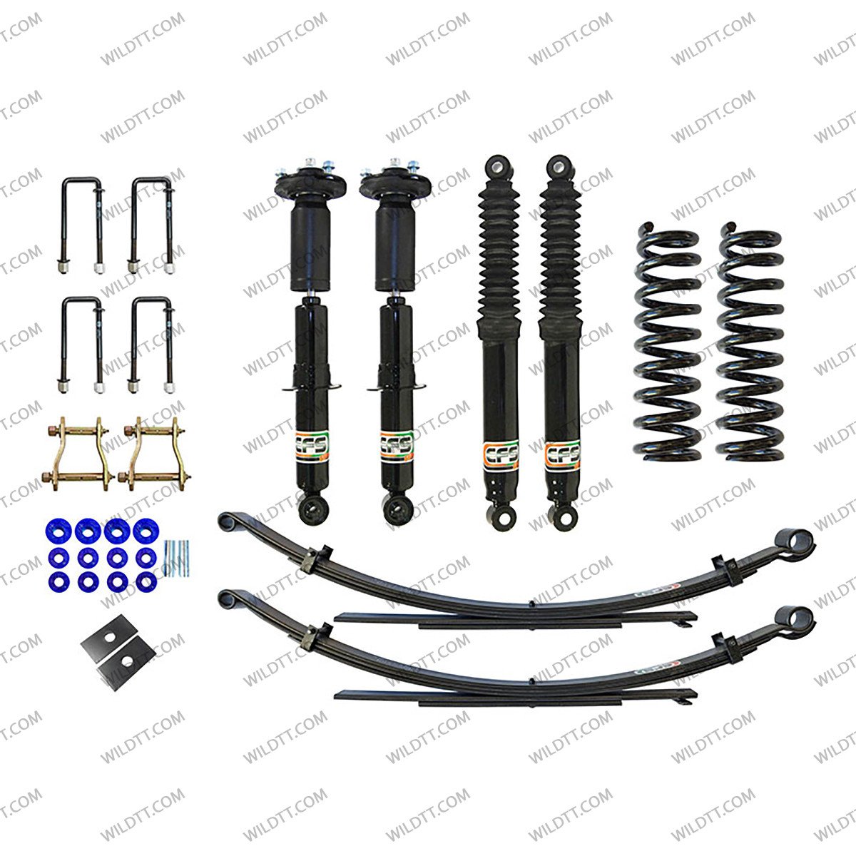 Suspension Kit EFS Elite HD +45MM Isuzu D-Max 2012-2020 - WildTT