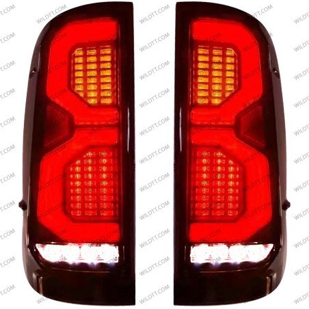 Farolins LED Fumados Toyota Hilux 2005-2016 - WildTT