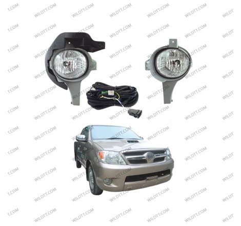 Phares Antibrouillard OEM Toyota Hilux 2005-2009 - WildTT