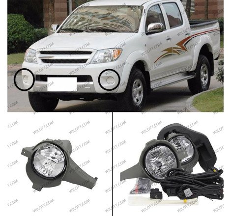 Phares Antibrouillard OEM Toyota Hilux 2005-2009 - WildTT