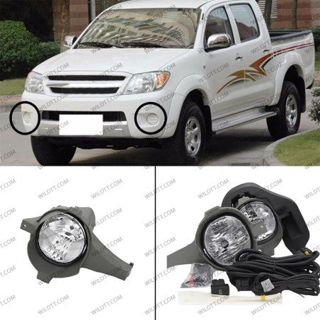OEM Fog Lights Toyota Hilux 2005-2009 - WildTT