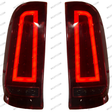 Farolins LED Fumados Toyota Hilux 2005-2016 - WildTT