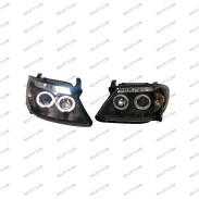 Angel Eyes LED Headlights Toyota Hilux 2005-2011 - WildTT