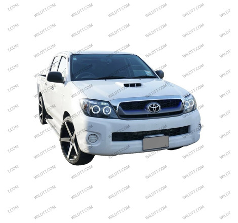 Angel Eyes LED Headlights Toyota Hilux 2005-2011 - WildTT