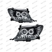 Fari LED Angel Eyes Toyota Hilux 2005-2011 - WildTT