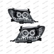 LED-Scheinwerfer Angel Eyes Toyota Hilux 2005-2011 - WildTT