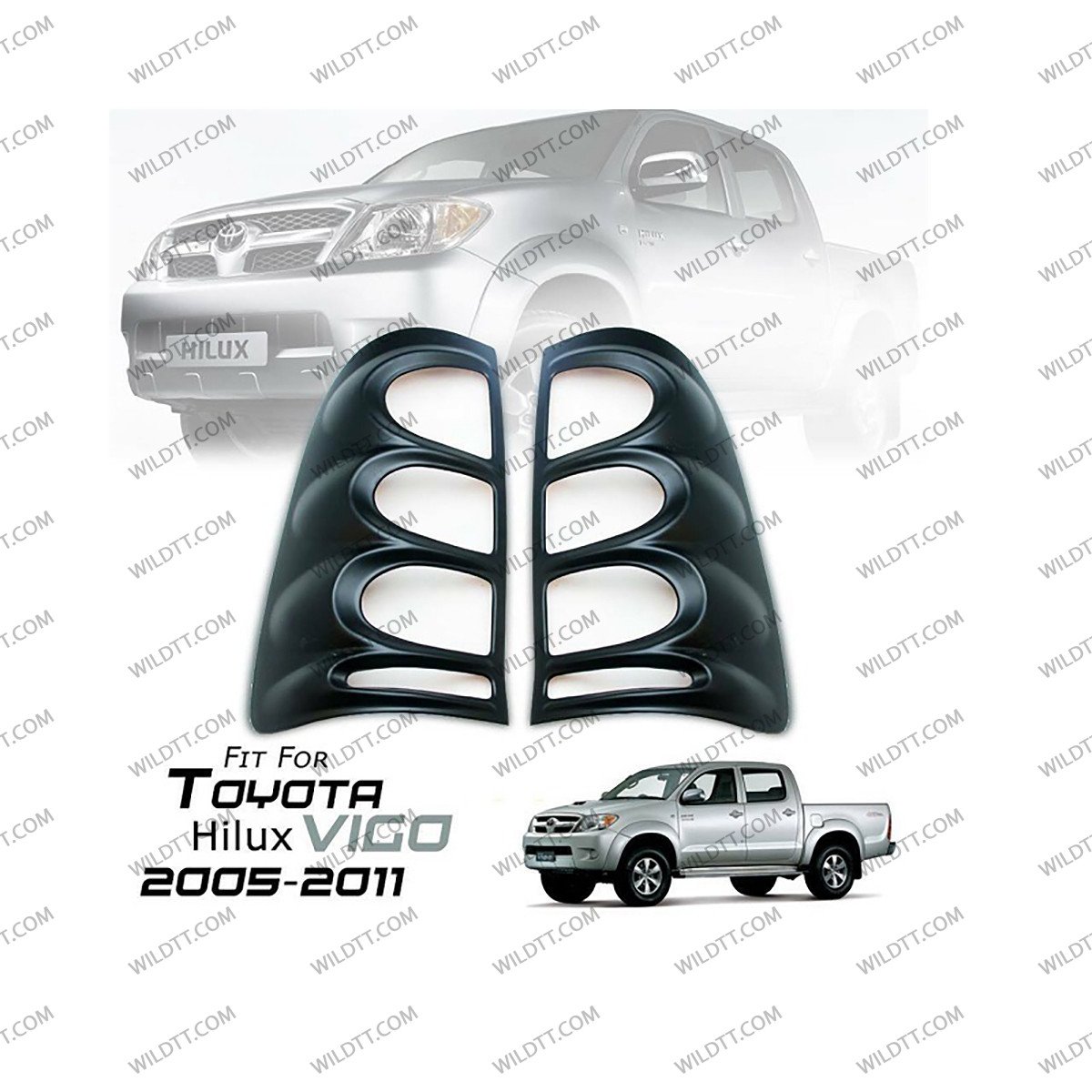 Tapa de Luz Trasera V2 Toyota Hilux 2005-2011 - WildTT