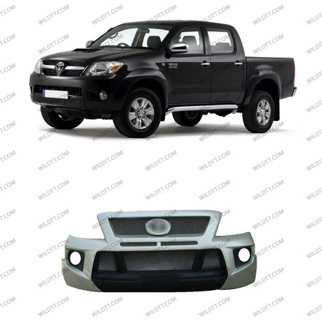 P/ Choques Frente ABS TRD Style Toyota Hilux 2005-2011 - WildTT