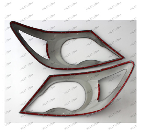 HeadLight Cover V2 Toyota Hilux 2005-2011 - WildTT