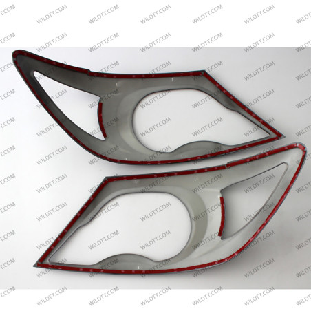 HeadLight Cover V2 Toyota Hilux 2005-2011 - WildTT