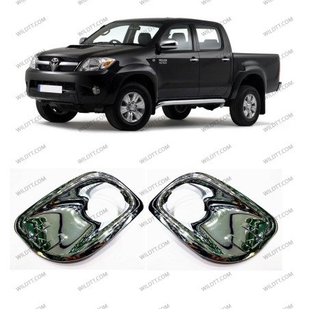 Cubre Faros Antiniebla Toyota Hilux 2005-2009 - WildTT