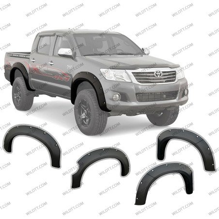 Aletines OFF-Road Toyota Hilux DC 2011-2016 - WildTT