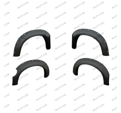 OFF-Road Fender Flares Toyota Hilux DC 2011-2016 - WildTT