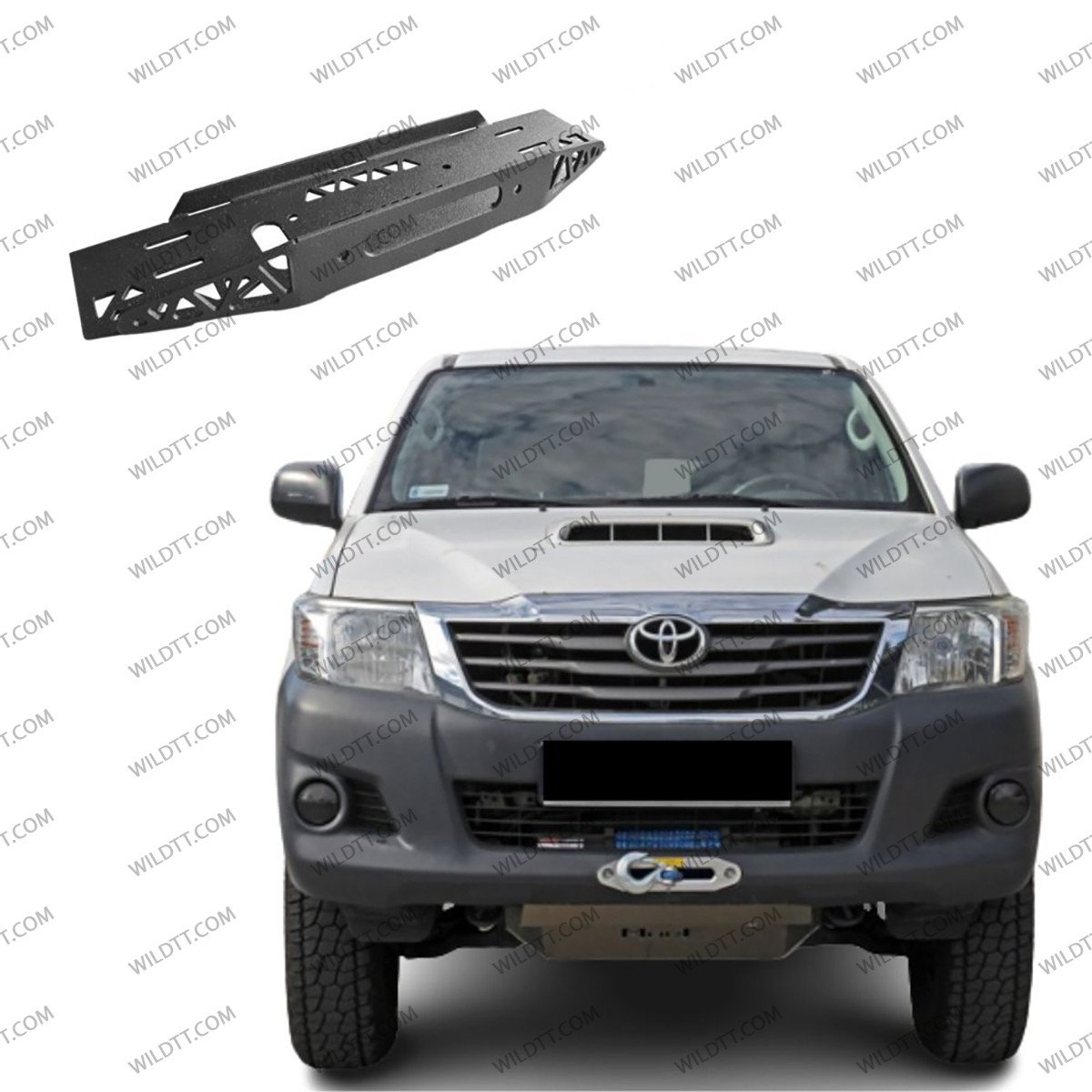Winch Support Toyota Hilux 2011-2015 - WildTT