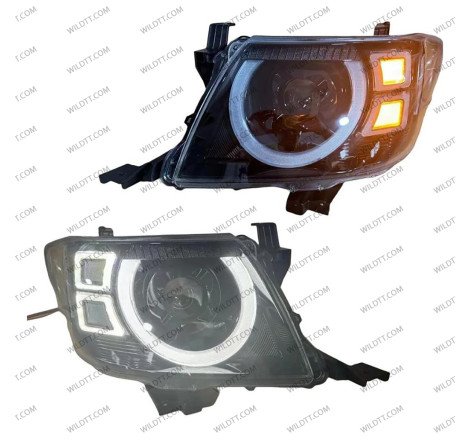 LED Headlights Toyota Hilux 2011-2016 - WildTT