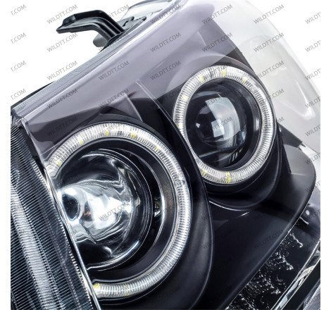 LED-Scheinwerfer Angel Eyes Toyota Hilux 2011-2016 - WildTT