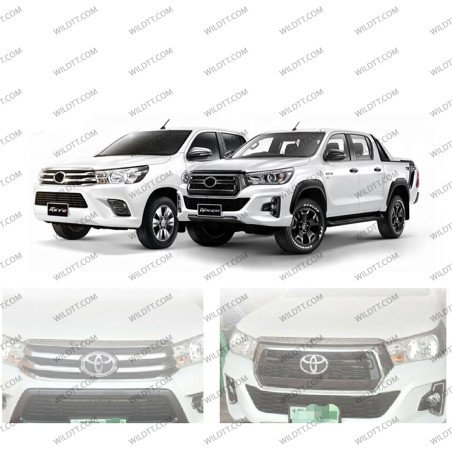 Body Kit Upgrade da Toyota Hilux DC 2016-2020 a Invincible 2018-2020 - WildTT