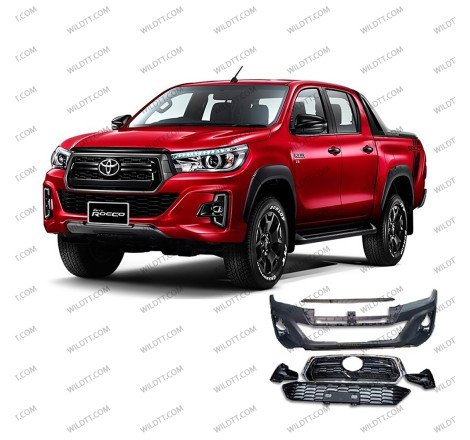 Body Kit Upgrade da Toyota Hilux DC 2016-2020 a Invincible 2018-2020 - WildTT