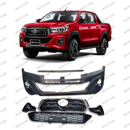 Body Kit Upgrade da Toyota Hilux DC 2016-2020 a Invincible 2018-2020 - WildTT