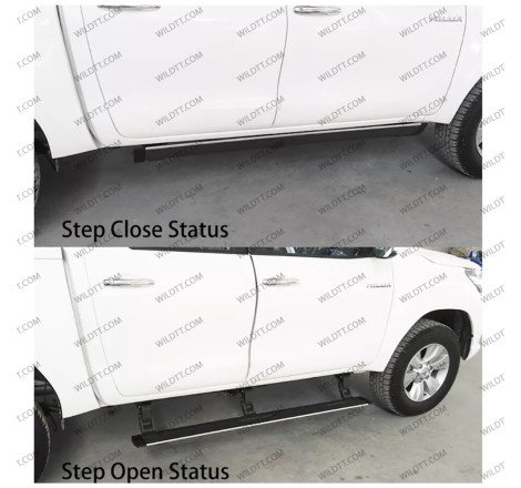 Electrical Sidesteps Toyota Hilux DC 2016-2026 - WildTT