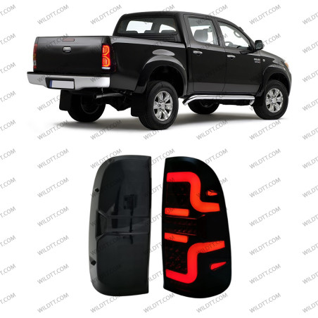 LED Tail Lights Toyota Hilux 2005-2016 - WildTT