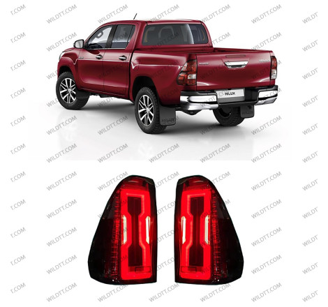 Luci Posteriori a LED Alley Style LED Toyota Hilux 2016+ - WildTT