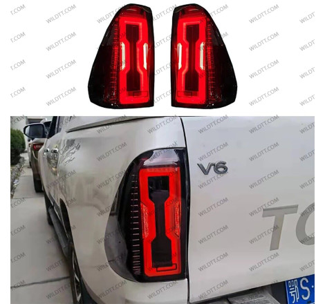 Pilotos Traseros LED Alley Style LED Toyota Hilux 2016-2026 - WildTT