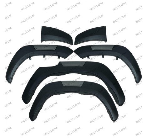 OEM Style Fender Flares Toyota Hilux DC 2020-2026 - WildTT