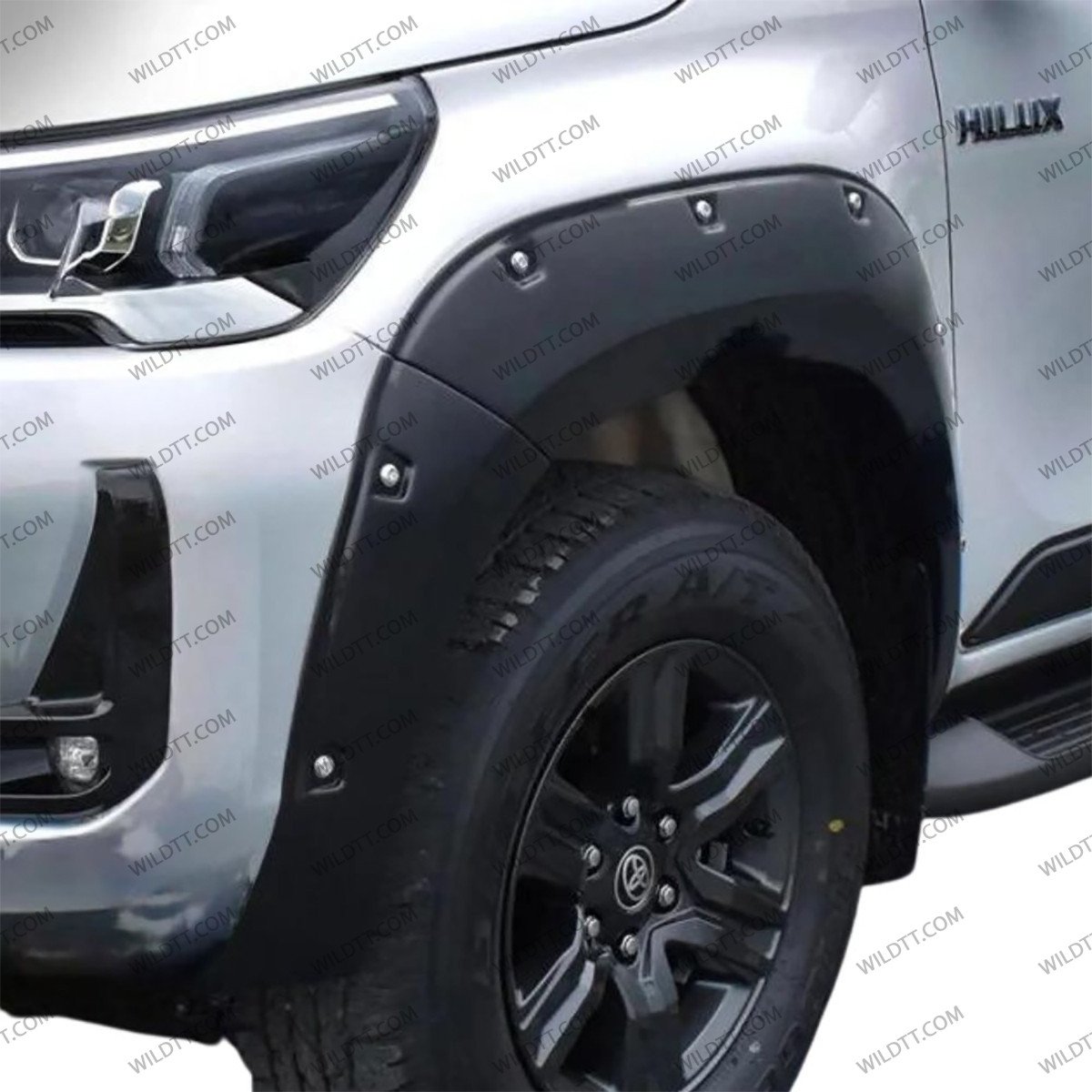 Elargisseurs d'Ailes OFF-Road Toyota Hilux DC 2020-2026 - WildTT