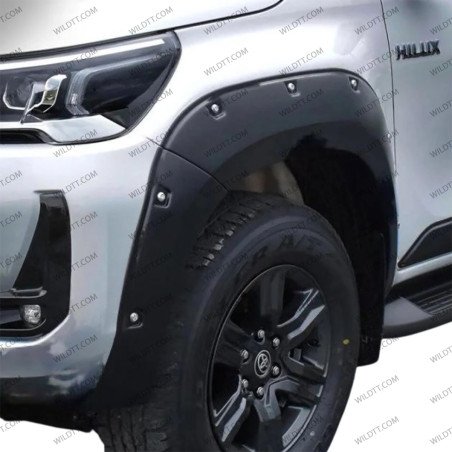 OFF-Road Fender Flares Toyota Hilux DC 2020-2026 - WildTT