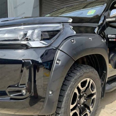 OFF-Road Fender Flares Toyota Hilux DC 2016-2020 - WildTT