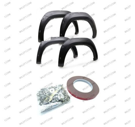 Parafanghi OFF-Road Toyota Hilux DC 2020+ - WildTT