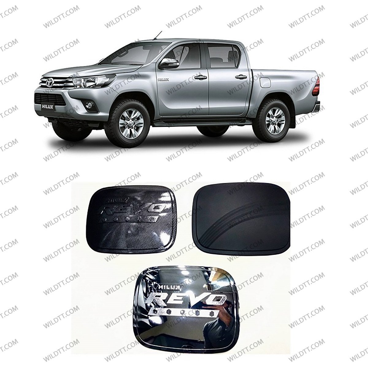 Fuel Tank Cover Toyota Hilux 2016+ - WildTT