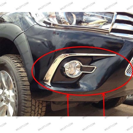 Copertura per Fendinebbia Toyota Hilux 2016-2020 - WildTT