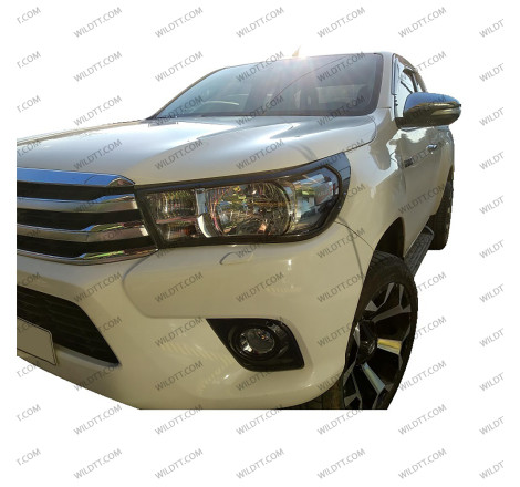 Scheinwerferabdeckung V1 Toyota Hilux 2016-2026 - WildTT