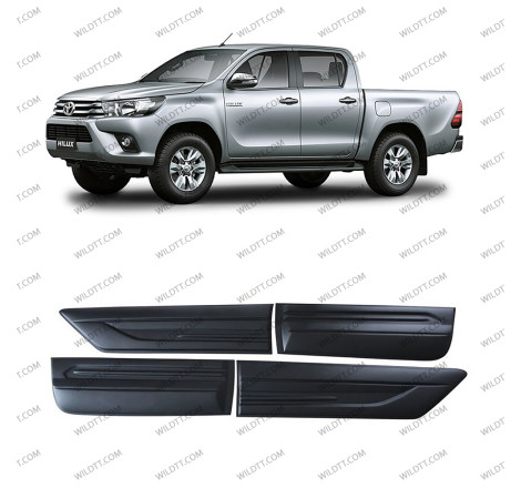 Body Cladding Toyota Hilux DC 2016+ - WildTT